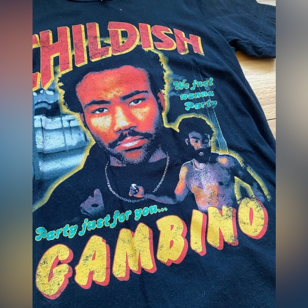 Childish Gambino Vintage T-Shirt, Childish Gambino Tour 2018 Merch